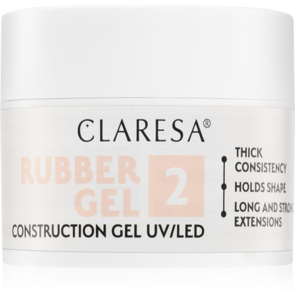 Claresa Claresa Rubber Gel Construction Gel UV/LED gel lak za produženje noktiju nijansa 02 45 g