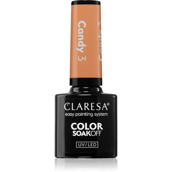 Claresa Claresa SoakOff UV/LED Color Candy gel lak za nokte nijansa 3 5 g