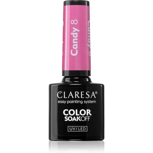 Claresa Claresa SoakOff UV/LED Color Candy gel lak za nokte nijansa 8 5 g