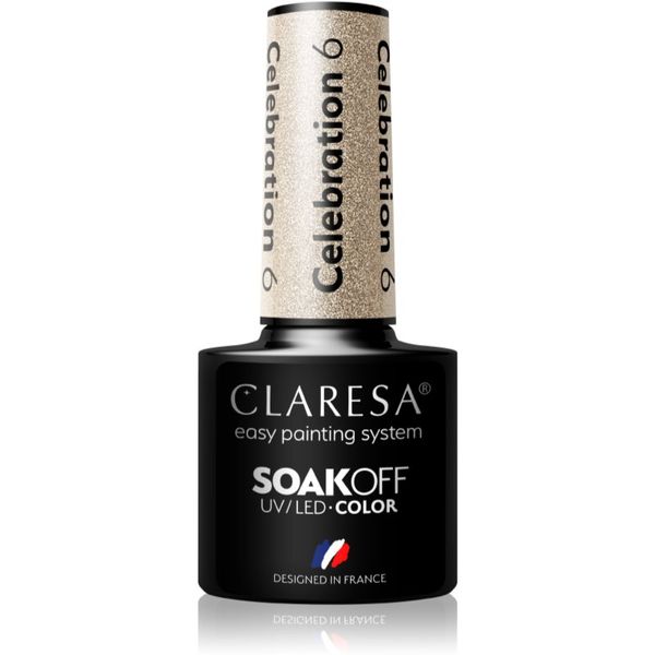 Claresa Claresa SoakOff UV/LED Color Celebration gel lak za nokte nijansa 6 5 g