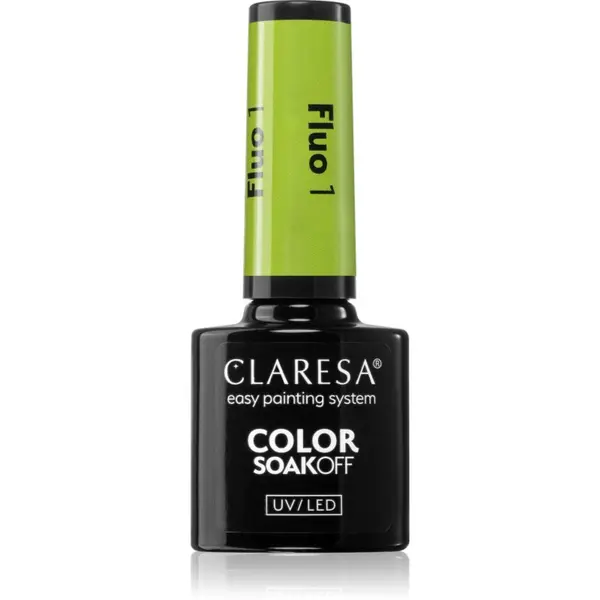Claresa Claresa SoakOff UV/LED Color Fluo gel lak za nokte nijansa 1 5 g