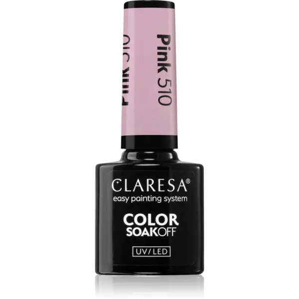 Claresa Claresa SoakOff UV/LED Color Fun Fair gel lak za nokte nijansa Pink 510 5 g