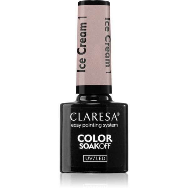 Claresa Claresa SoakOff UV/LED Color Ice Cream gel lak za nokte nijansa 1 5 g