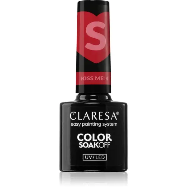 Claresa Claresa SoakOff UV/LED Color Kiss Me gel lak za nokte nijansa 4 5 g