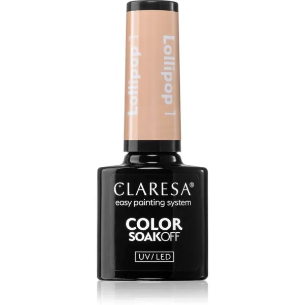 Claresa Claresa SoakOff UV/LED Color Lollipop gel lak za nokte nijansa 5 g