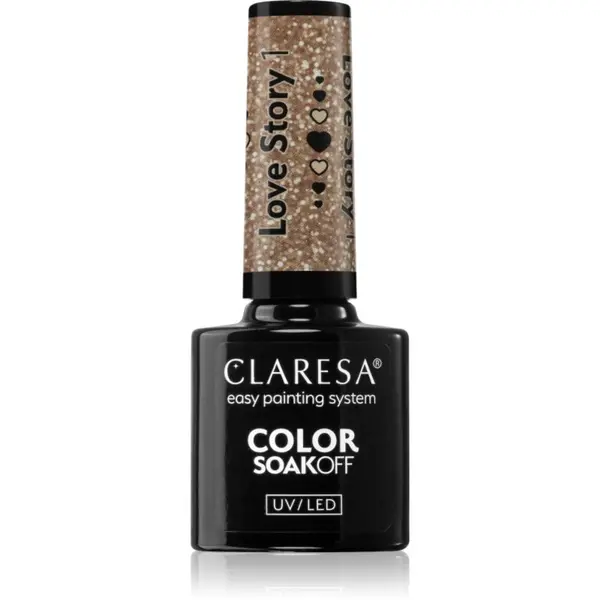 Claresa Claresa SoakOff UV/LED Color Love Story gel lak za nokte nijansa 1 5 g
