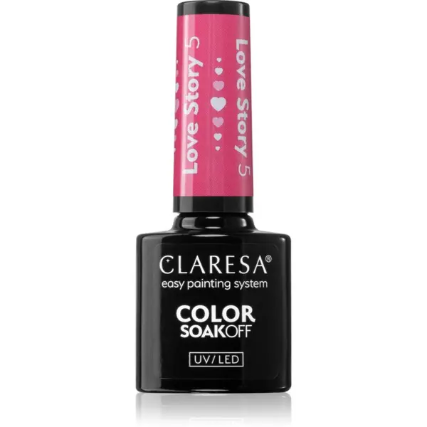 Claresa Claresa SoakOff UV/LED Color Love Story gel lak za nokte nijansa 5 5 g