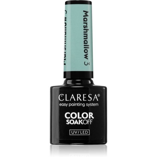 Claresa Claresa SoakOff UV/LED Color Marshmallow gel lak za nokte nijansa 3 5 g