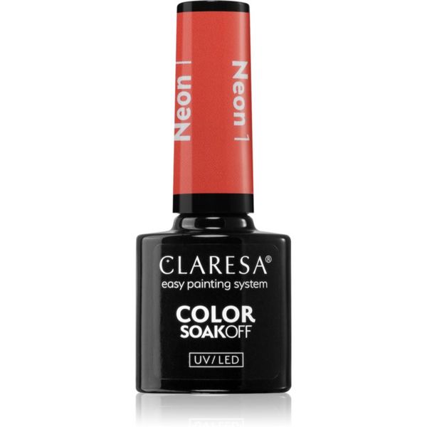 Claresa Claresa SoakOff UV/LED Color Neon gel lak za nokte nijansa 1 5 g