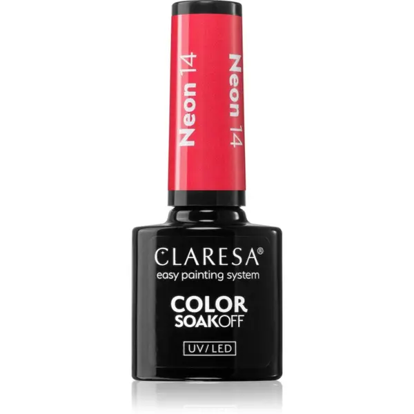 Claresa Claresa SoakOff UV/LED Color Neon gel lak za nokte nijansa NEON 14 5 g