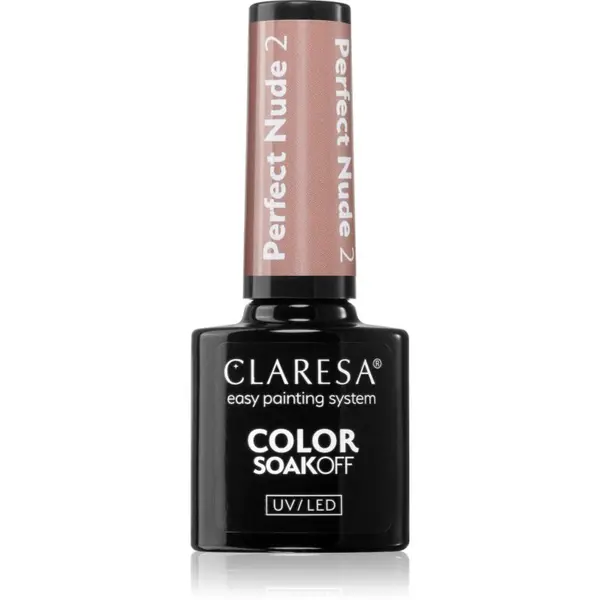 Claresa Claresa SoakOff UV/LED Color Perfect Nude gel lak za nokte nijansa 2 5 g