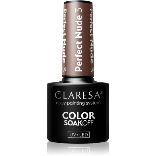Claresa Claresa SoakOff UV/LED Color Perfect Nude gel lak za nokte nijansa 3 5 g