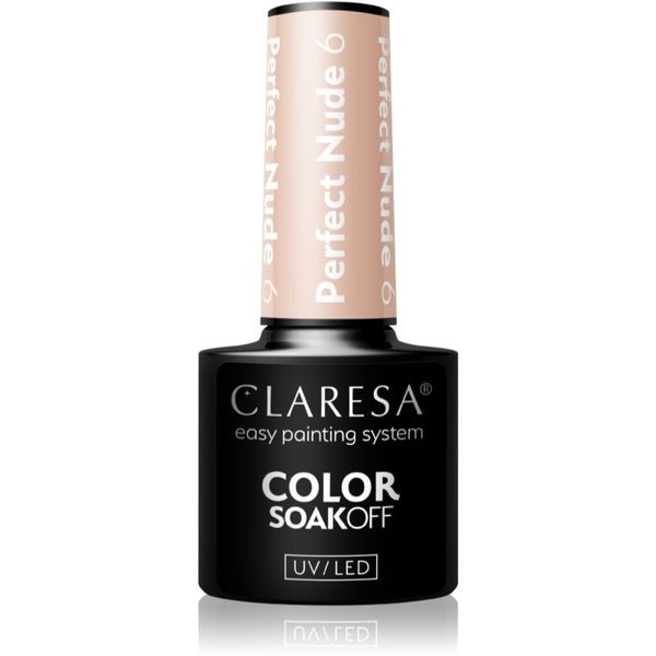 Claresa Claresa SoakOff UV/LED Color Perfect Nude gel lak za nokte nijansa 6 5 g