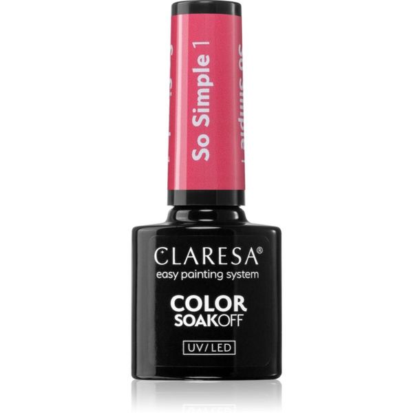 Claresa Claresa SoakOff UV/LED Color So Simple gel lak za nokte nijansa 1 5 g
