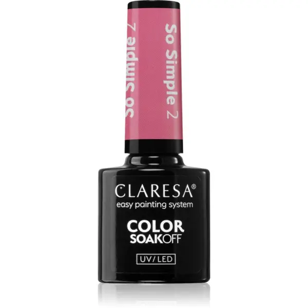 Claresa Claresa SoakOff UV/LED Color So Simple gel lak za nokte nijansa 2 5 g