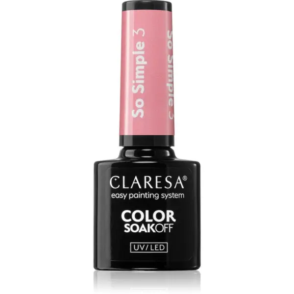 Claresa Claresa SoakOff UV/LED Color So Simple gel lak za nokte nijansa 3 5 g