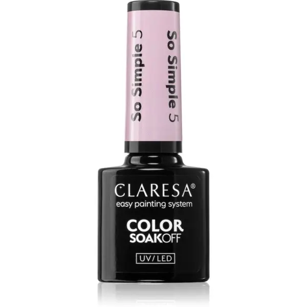Claresa Claresa SoakOff UV/LED Color So Simple gel lak za nokte nijansa 5 5 g