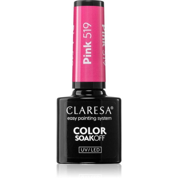 Claresa Claresa SoakOff UV/LED Color Sunny Garden gel lak za nokte nijansa Pink 519 5 g