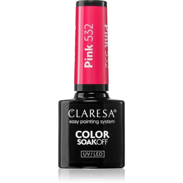 Claresa Claresa SoakOff UV/LED Color Sunny Garden gel lak za nokte nijansa Pink 532 5 g