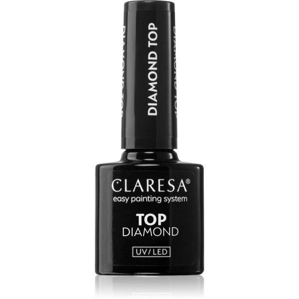 Claresa Claresa UV/LED Top Diamond No Wipe gelasti nadlak za zaštitu i sjaj bez odljeva 5 g