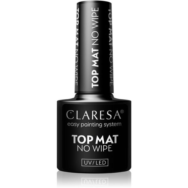 Claresa Claresa UV/LED Top Mat No Wipe gelasti nadlak za matni izgled 5 g