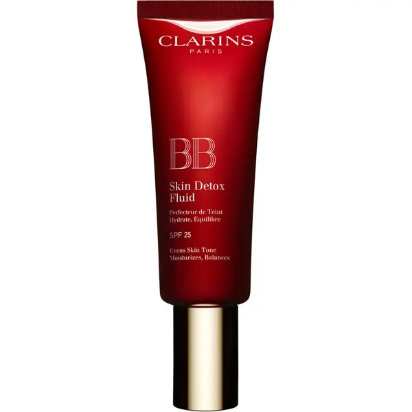 Clarins Clarins BB Skin Detox Fluid hidratantna BB krema SPF 25 nijansa 02 - Medium 45 ml