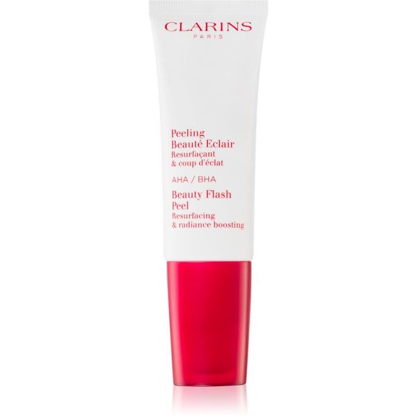 Clarins Clarins Beauty Flash Peel hranjivi piling za zaglađivanje kože lica za trenutno sjajilo 50 ml