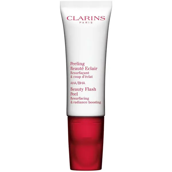 Clarins Clarins Beauty Flash Peel hranjivi piling za zaglađivanje kože lica za trenutno sjajilo 50 ml