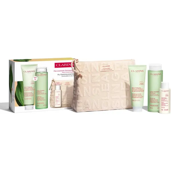 Clarins Clarins Cleansing Essentials Combination To Oily Skin poklon set za mješovitu i masnu kožu
