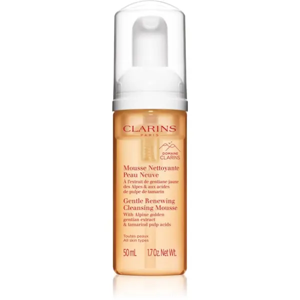 Clarins Clarins Cleansing Gentle Renewing Cleansing Mousse nježna pjena za čišćenje za sve tipove kože 50 ml