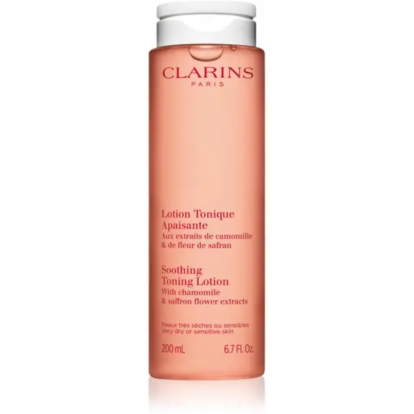Clarins Clarins Cleansing Soothing Toning Lotion umirujući tonik za čišćenje za osjetljivu i suhu kožu lica 200 ml