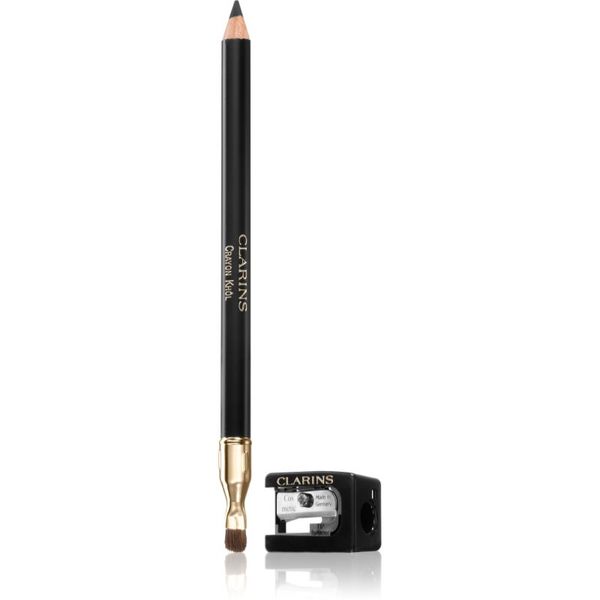 Clarins Clarins Crayon Khôl olovka za oči sa šiljilom za smokey make-up 01 Carbon Black 1,05 g