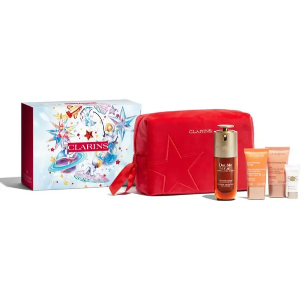 Clarins Clarins Double Serum & Extra Firming Collection poklon set za zrelu kožu lica Luminosity