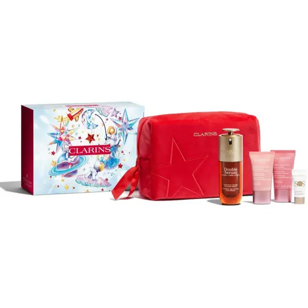 Clarins Clarins Double Serum & Multi-Active Collection poklon set za mladenački izgled Luminosity