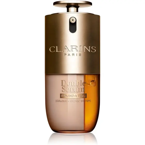 Clarins Clarins Double Serum Foundation pomlađujući i posvjetljujući puder nijansa L2C 30 ml