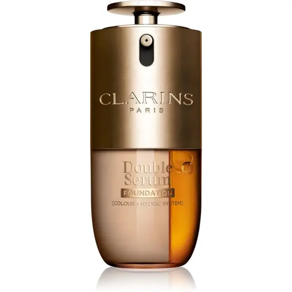 Clarins Clarins Double Serum Foundation pomlađujući i posvjetljujući puder nijansa L3W 30 ml