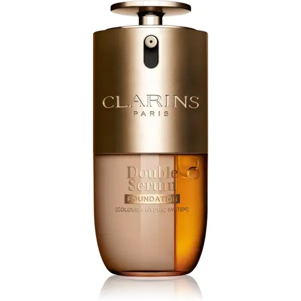Clarins Clarins Double Serum Foundation pomlađujući i posvjetljujući puder nijansa L4N 30 ml