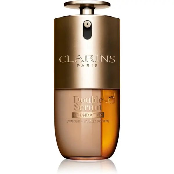 Clarins Clarins Double Serum Foundation pomlađujući i posvjetljujući puder nijansa L5W 30 ml