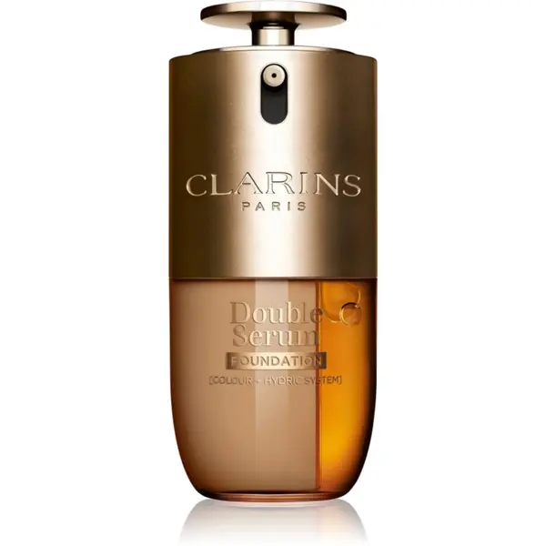 Clarins Clarins Double Serum Foundation pomlađujući i posvjetljujući puder nijansa M3W 30 ml