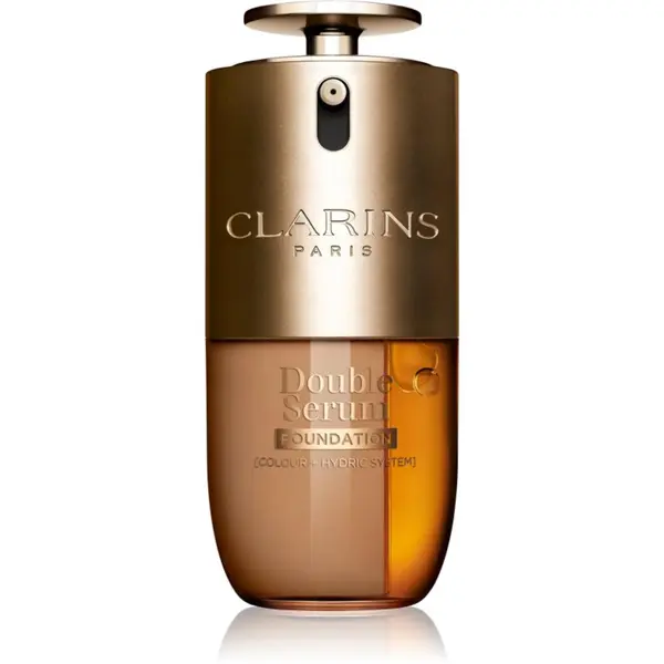Clarins Clarins Double Serum Foundation pomlađujući i posvjetljujući puder nijansa M5N 30 ml