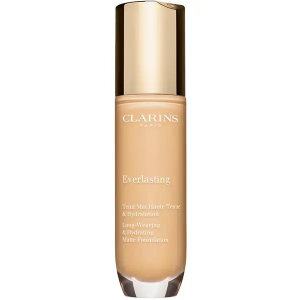 Clarins Clarins Everlasting Foundation dugotrajni puder s mat efektom nijansa 101W - Linen 30 ml