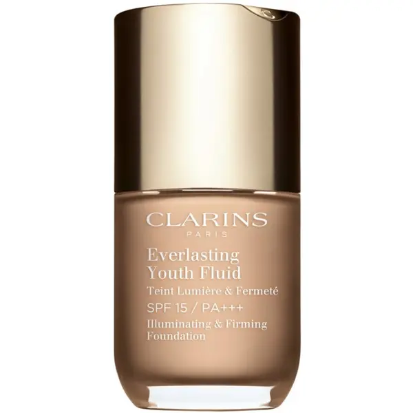 Clarins Clarins Everlasting Youth Fluid Foundation posvjetljujući puder SPF 15 nijansa 108 Sand 30 ml