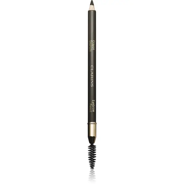 Clarins Clarins Eyebrow Crayon Sourcils olovka za obrve sa četkicom nijansa 01 - Dark Brown 1.1 g