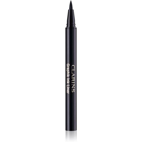 Clarins Clarins Graphik Ink Liner Liquid Eyeliner Pen dugotrajni tuš za oči nijansa 01 Intense Black 0,4 ml