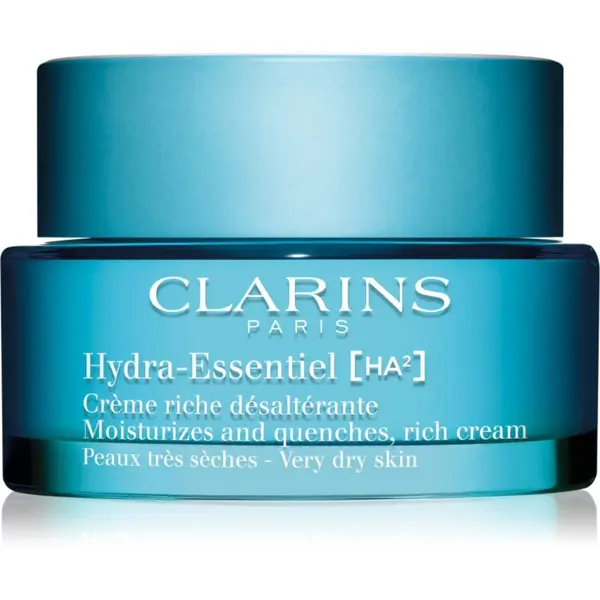 Clarins Clarins Hydra-Essentiel [HA²] Rich Cream bogata hidratantna krema za izrazito suho lice 50 ml