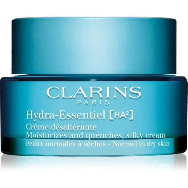 Clarins Clarins Hydra-Essentiel [HA²] Silky Cream dnevna hidratantna krema za učvršćivanje s hijaluronskom kiselinom 50 ml