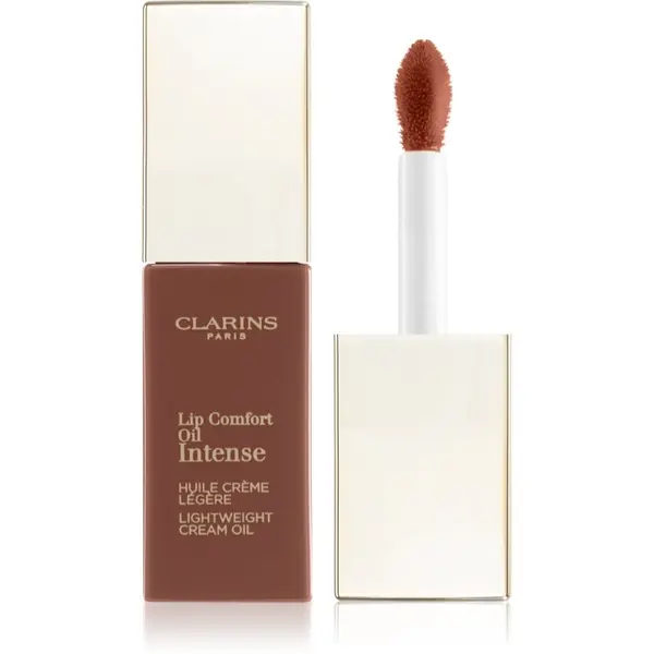 Clarins Clarins Lip Comfort Oil Intense uljno sjajilo za usne s hranjivim učinkom nijansa 01 Intense Nude 6 ml