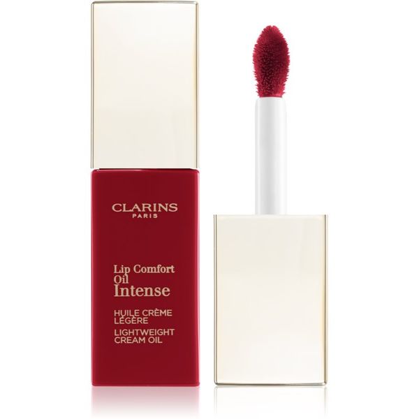 Clarins Clarins Lip Comfort Oil Intense uljno sjajilo za usne s hranjivim učinkom nijansa 07 Intense Red 6 ml