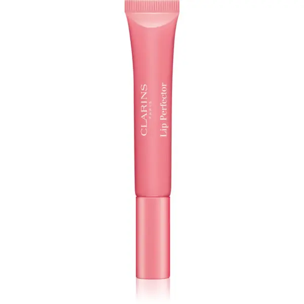 Clarins Clarins Lip Perfector Shimmer sjajilo za usne s hidratantnim učinkom nijansa 01 Rose Shimmer 12 ml