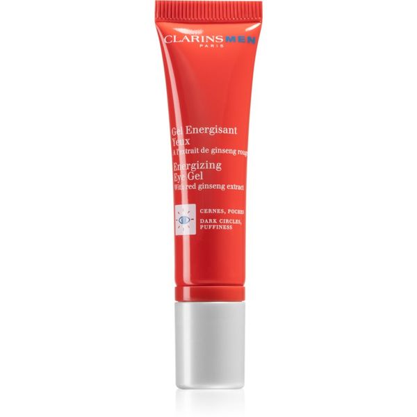 Clarins Clarins Men Energizing Eye Gel energetska gel-krema za područje oko očiju protiv znakova umora za muškarce mješavina boja 15 ml